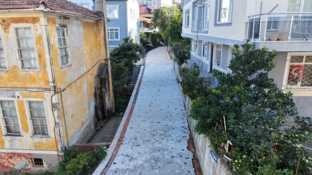 Altınordu Belediyesi’nden Tarihi Mahalleye Estetik Dokunuş