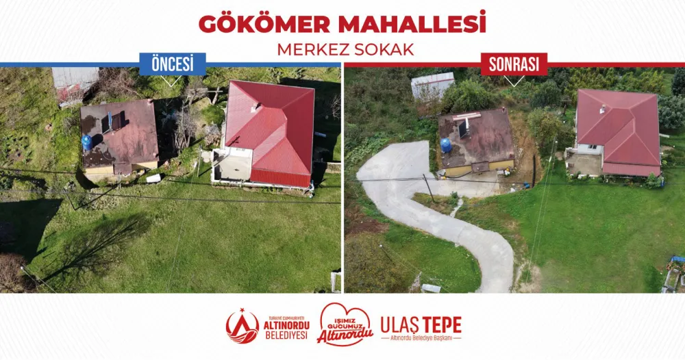 EMİNE TEYZENİN YÜZÜNÜ BAŞKAN TEPE GÜLDÜRDÜ