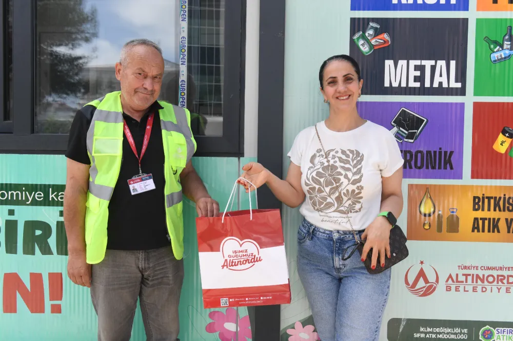SIFIR ATIK KAMPANYASINDA ÖDÜLLER SAHİPLERİNİ BULUYOR