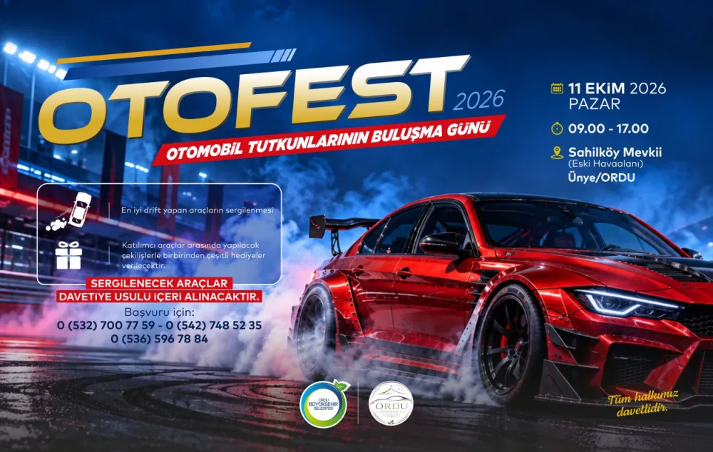 OTOMOBİL TUTKUNLARI ORDU’DA BULUŞACAK