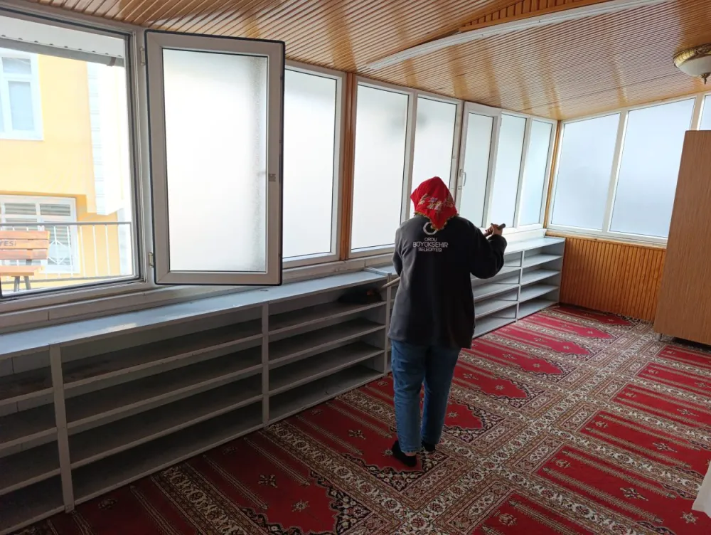 ORDU’NUN CAMİLERİNDE TEMİZLİK MESAİSİ