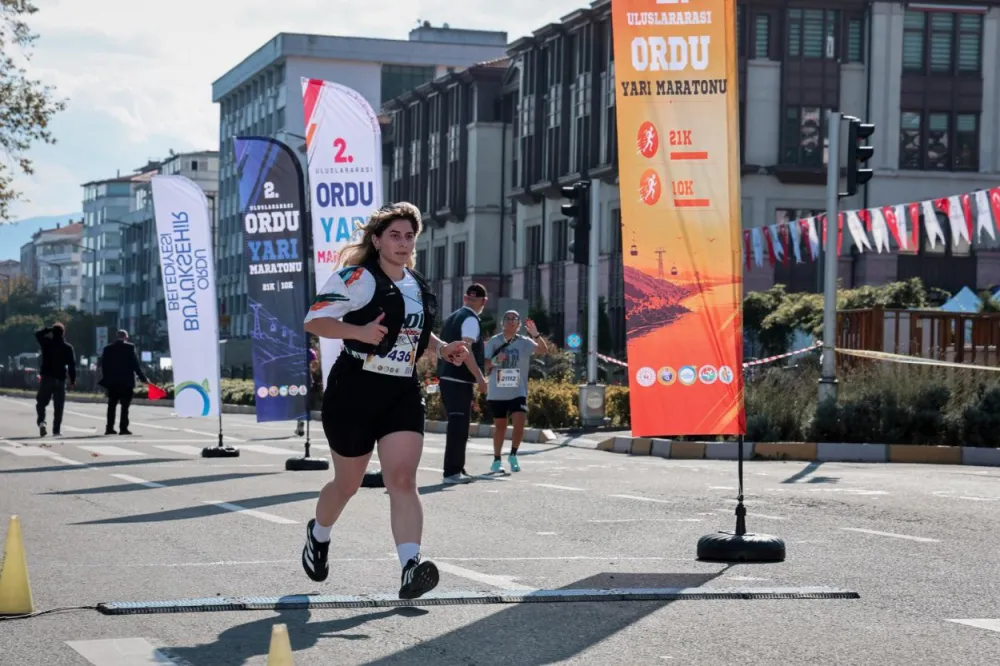 ORDU’DA YARI MARATON HEYECANI YAŞANDI