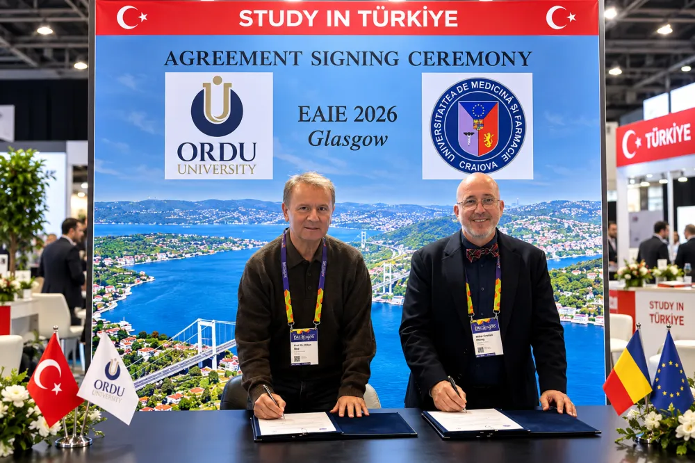 Üniversitemiz, EAIE 2026 Konferansı ve Fuarı’nda Uluslararası Akademik İş Birliklerini Güçlendirdi