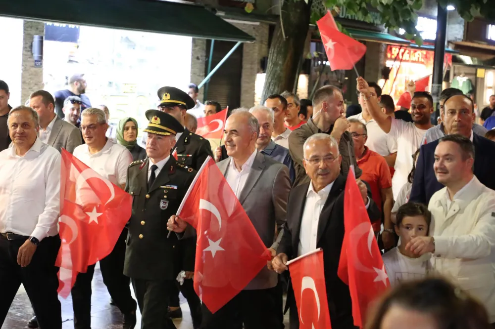 Zafer Yürüyüşü ve Konser Etkinliği Yapıldı
