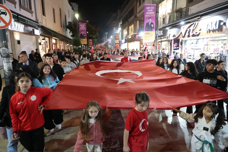 103. Yıl Cumhuriyet Yürüyüşü Yapıldı